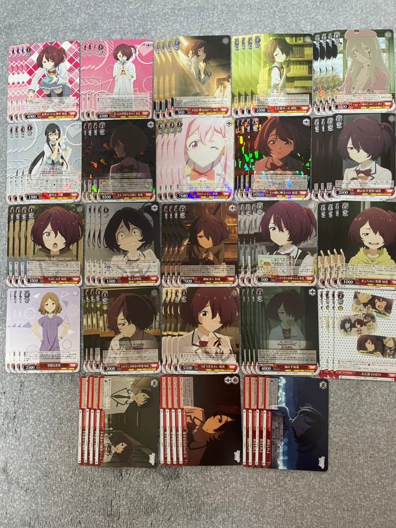 ヴァイスシュヴァルツ TD込みRR以下4コン 負けヒロインが多すぎる