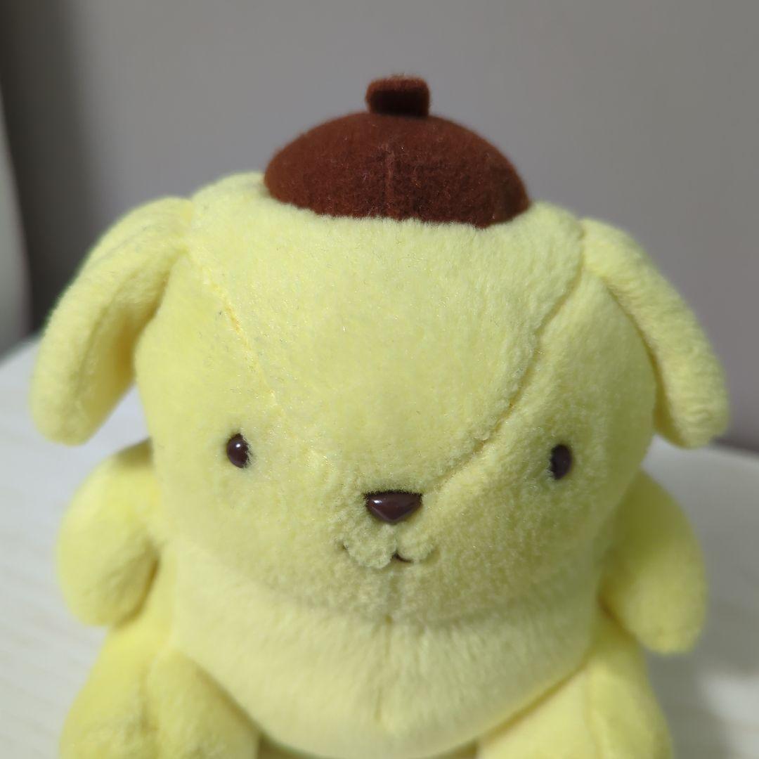 Sanrio ポムポムプリン ぬいぐるみ マスコット レトロ 1999年製