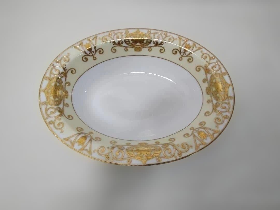 送料無料】オールドノリタケ No.175 金彩 プレート3枚セット251016