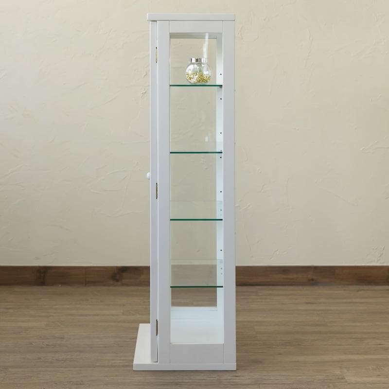 《新品・送料無料》コレクションケース　タテ型　ハイタイプ　DBR/WW