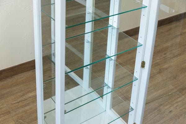 《新品・送料無料》コレクションケース　タテ型　ハイタイプ　DBR/WW