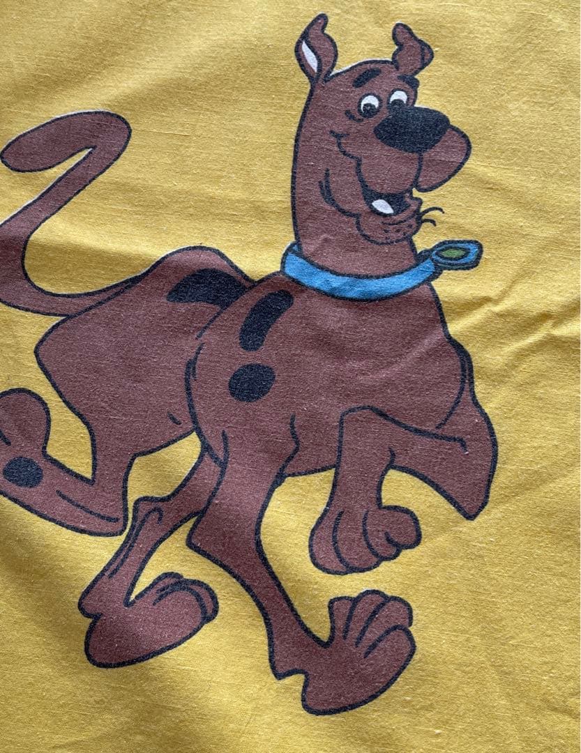 ☆ビンテージシーツ　スクービードゥー　生地