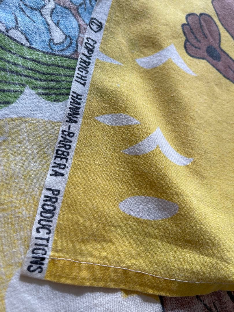 ☆ビンテージシーツ　スクービードゥー　生地