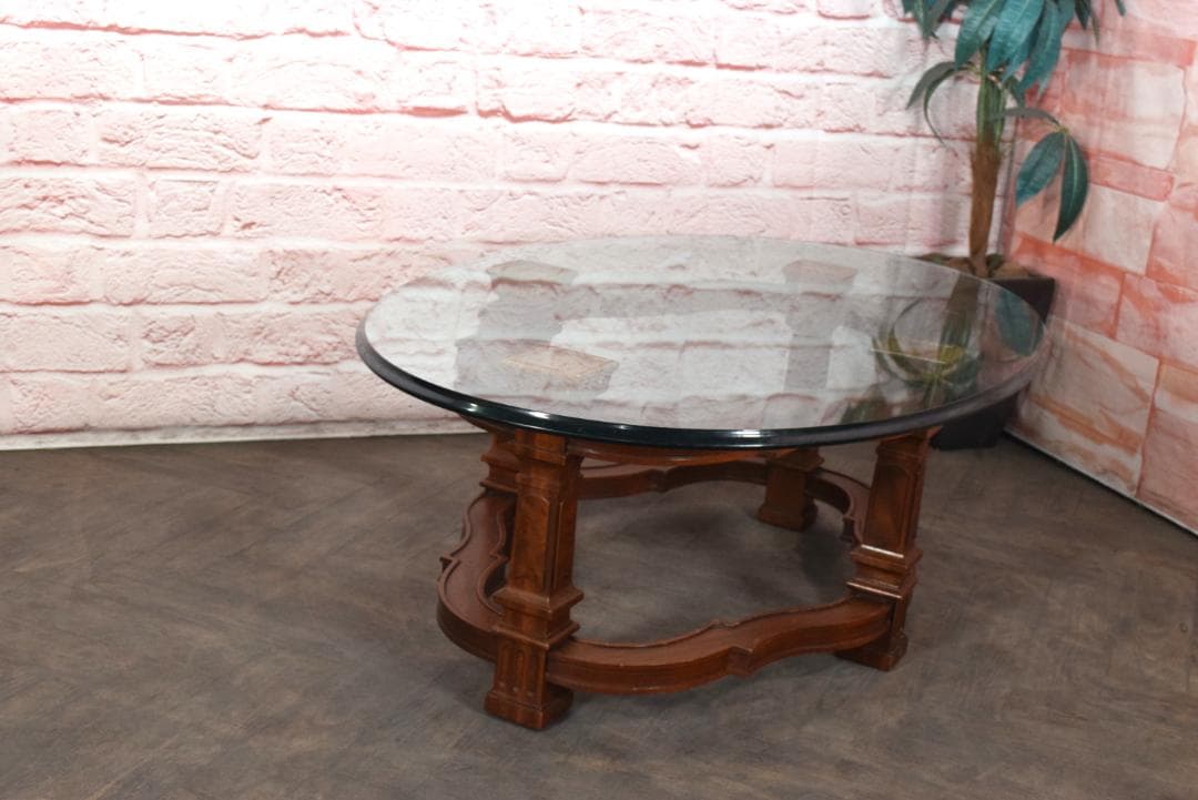 DREXELHERITAGEドレクセルヘリテイジ フランチェスカ ガラステーブル