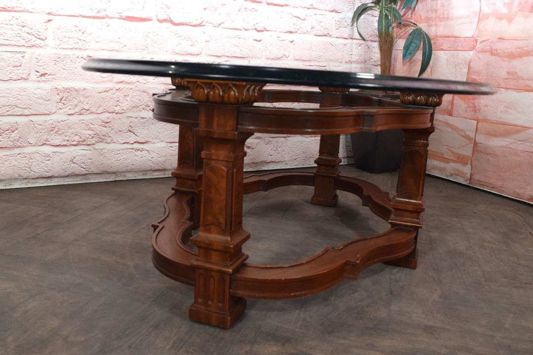 DREXELHERITAGEドレクセルヘリテイジ フランチェスカ ガラステーブル