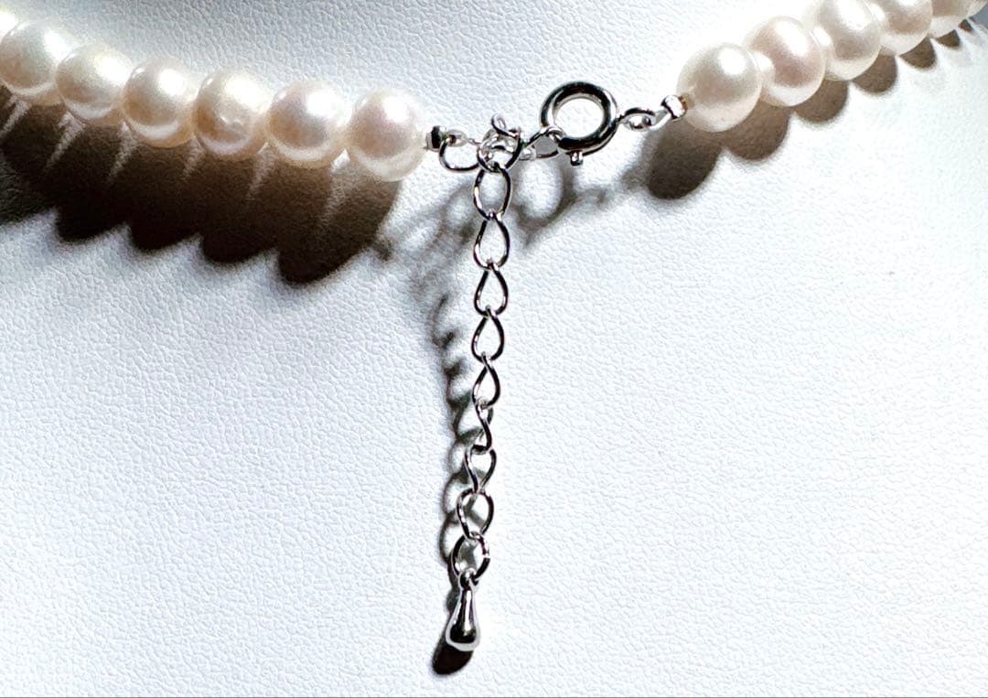 淡水パールネックレス　湖水パールネックレスNO25-2280