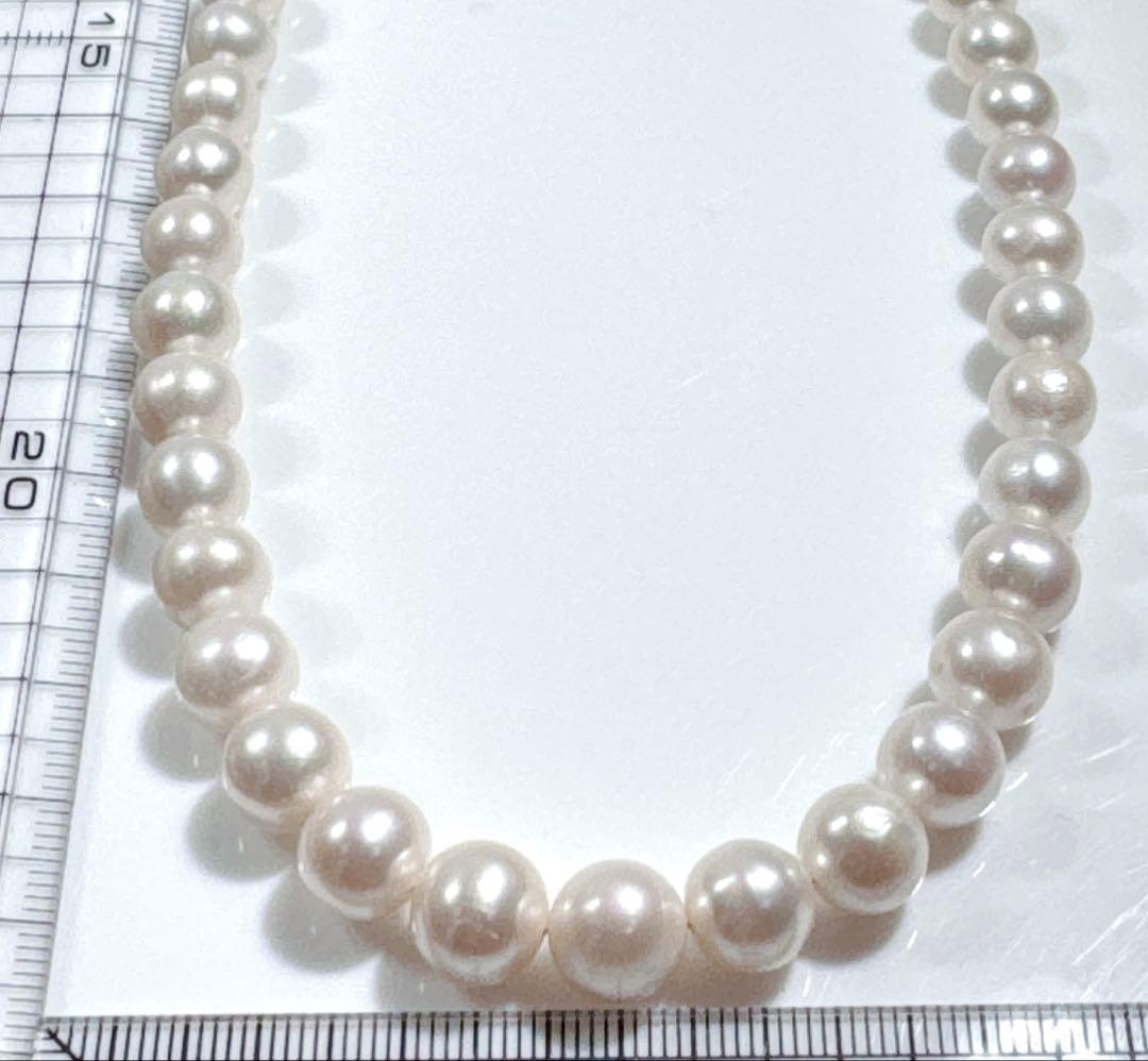 淡水パールネックレス　湖水パールネックレスNO25-2280