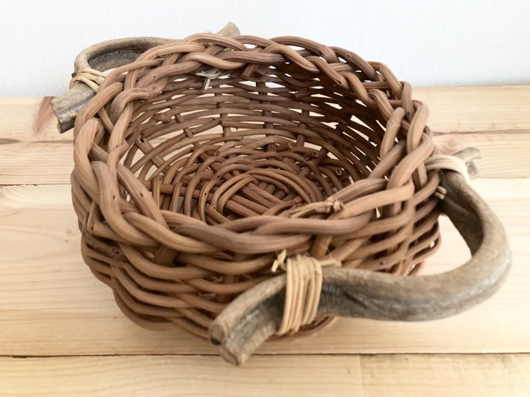 つる籠　天然素材　あけび　3個セット