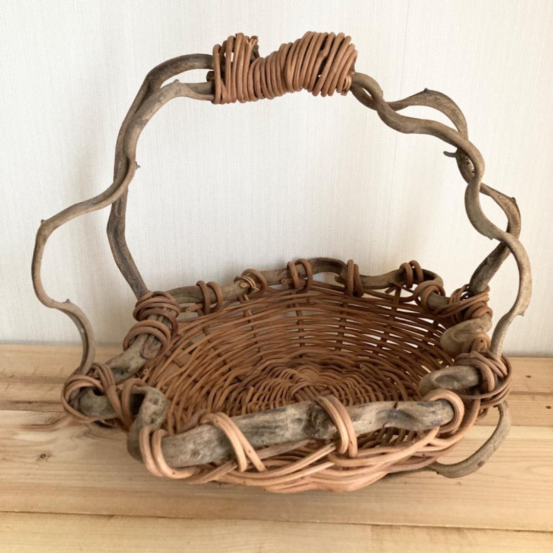 つる籠　天然素材　あけび　3個セット