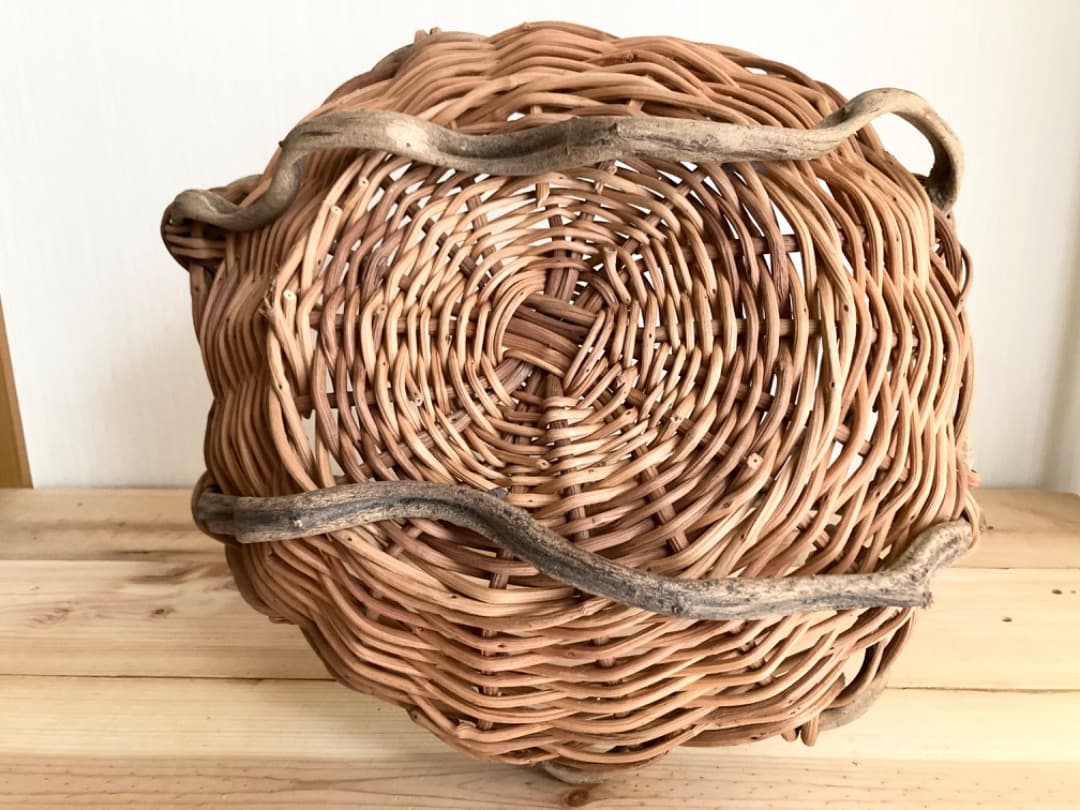 つる籠　天然素材　あけび　3個セット