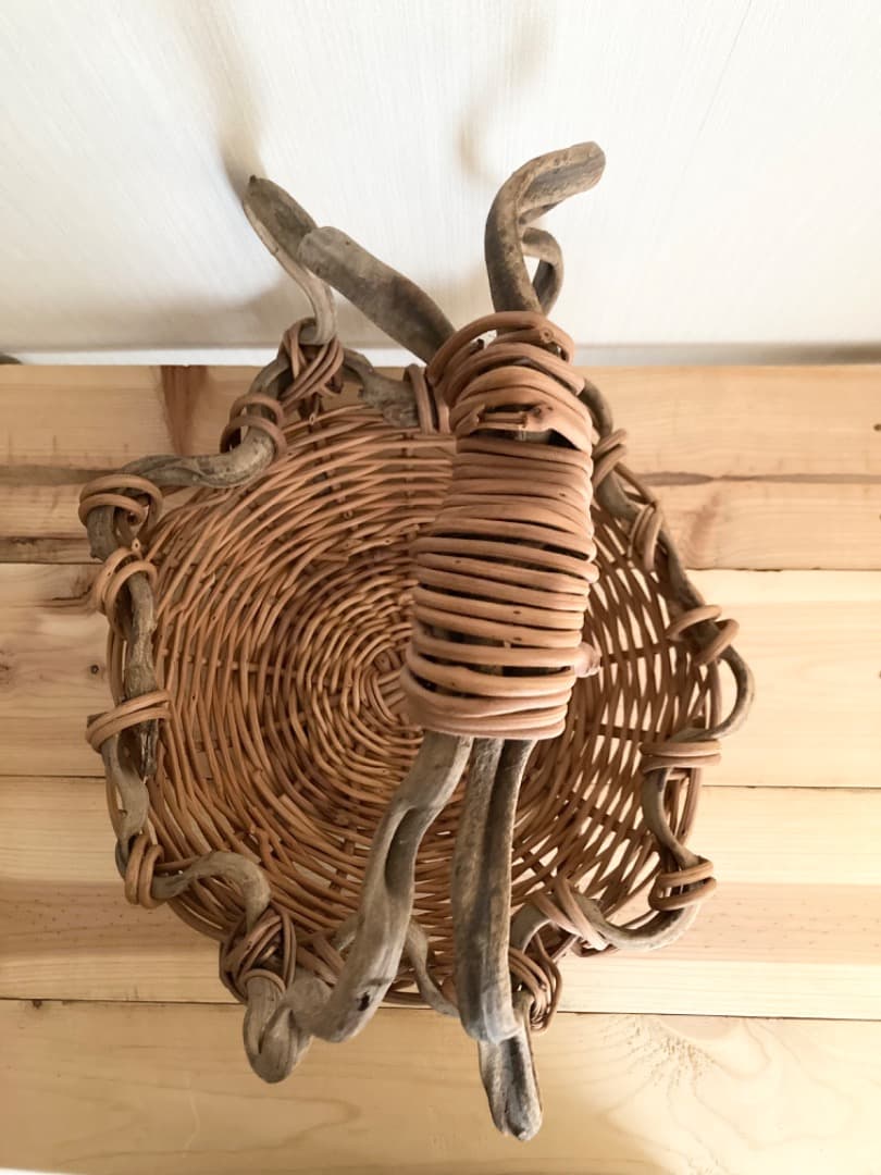 つる籠　天然素材　あけび　3個セット