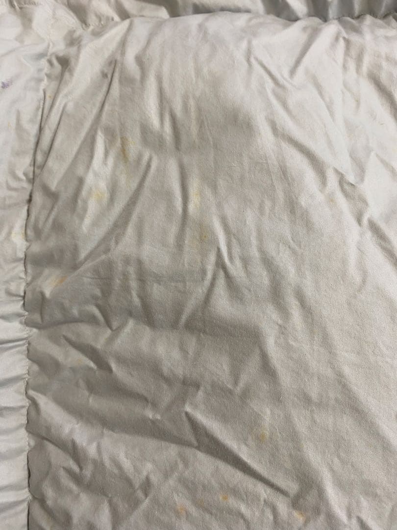 羽毛掛け布団 シングル 花柄　ダウン90%スモールフェザー使用　1.4㎏