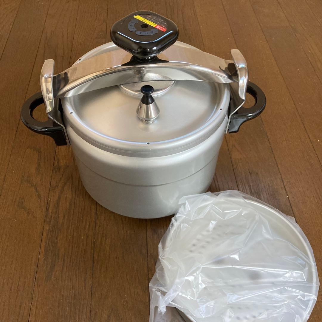 RIKEN 圧力鍋 RSK-60 6L(1升炊き) 付属品完備