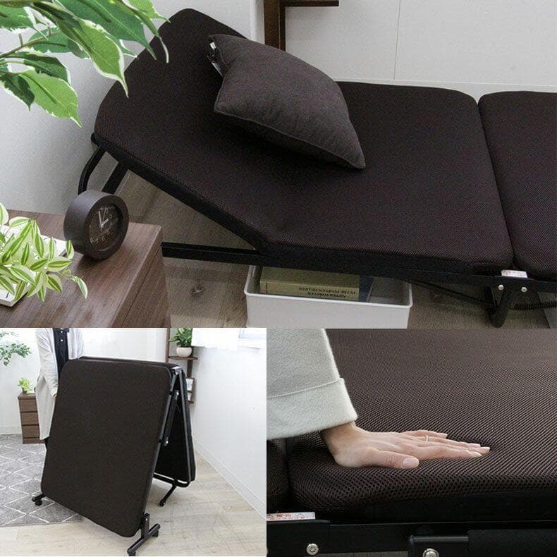 新品未使用　大人気商品　 折りたたみベッド 11段階リクライニング オフェンス用