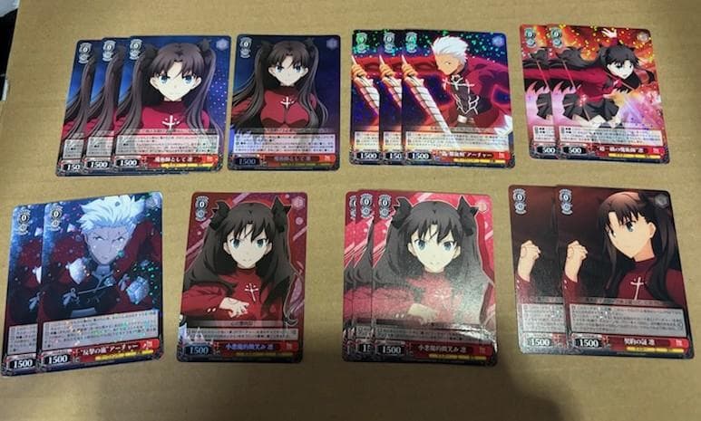 WS　Fate/stay night　凛＆アーチャー　ストブ4扉　デッキ