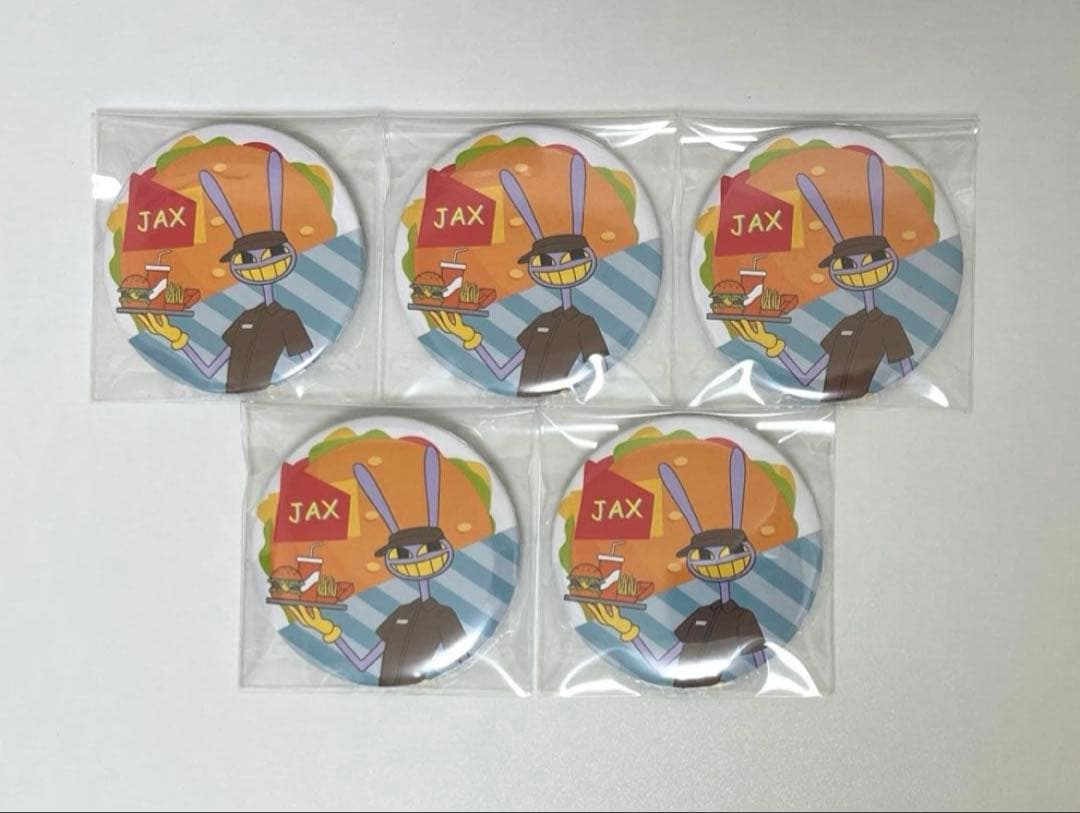 アメイジングデジタルサーカス ジャックス TADCカフェ限定 缶バッジ 5