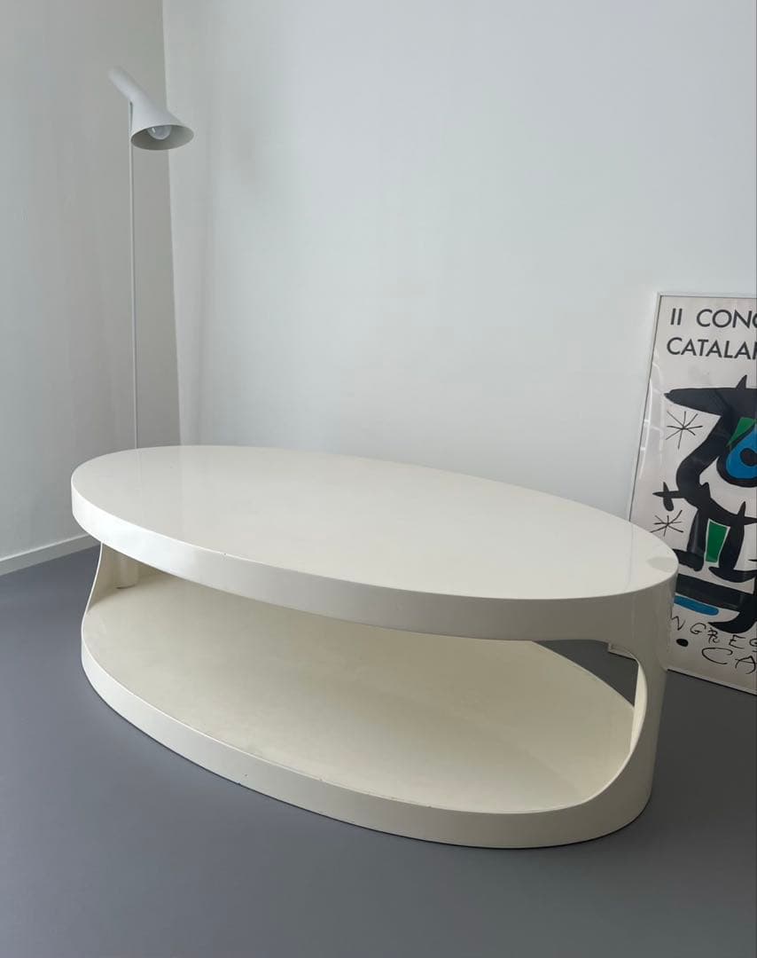 センターテーブル・ローテーブル Space Age Anonymous Design OvalTable