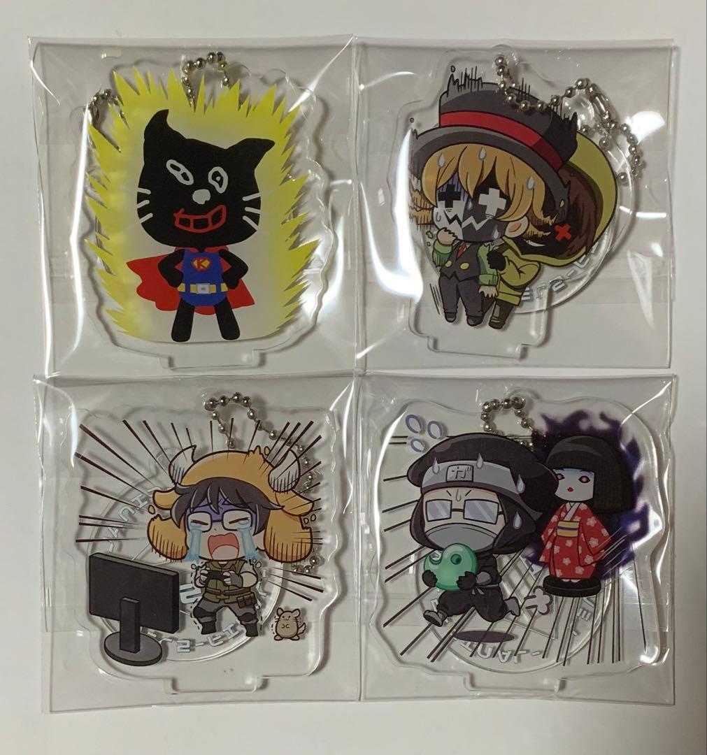 TOP4 level5 アクスタ キヨ レトルト 牛沢 ガッチマン 4点セット