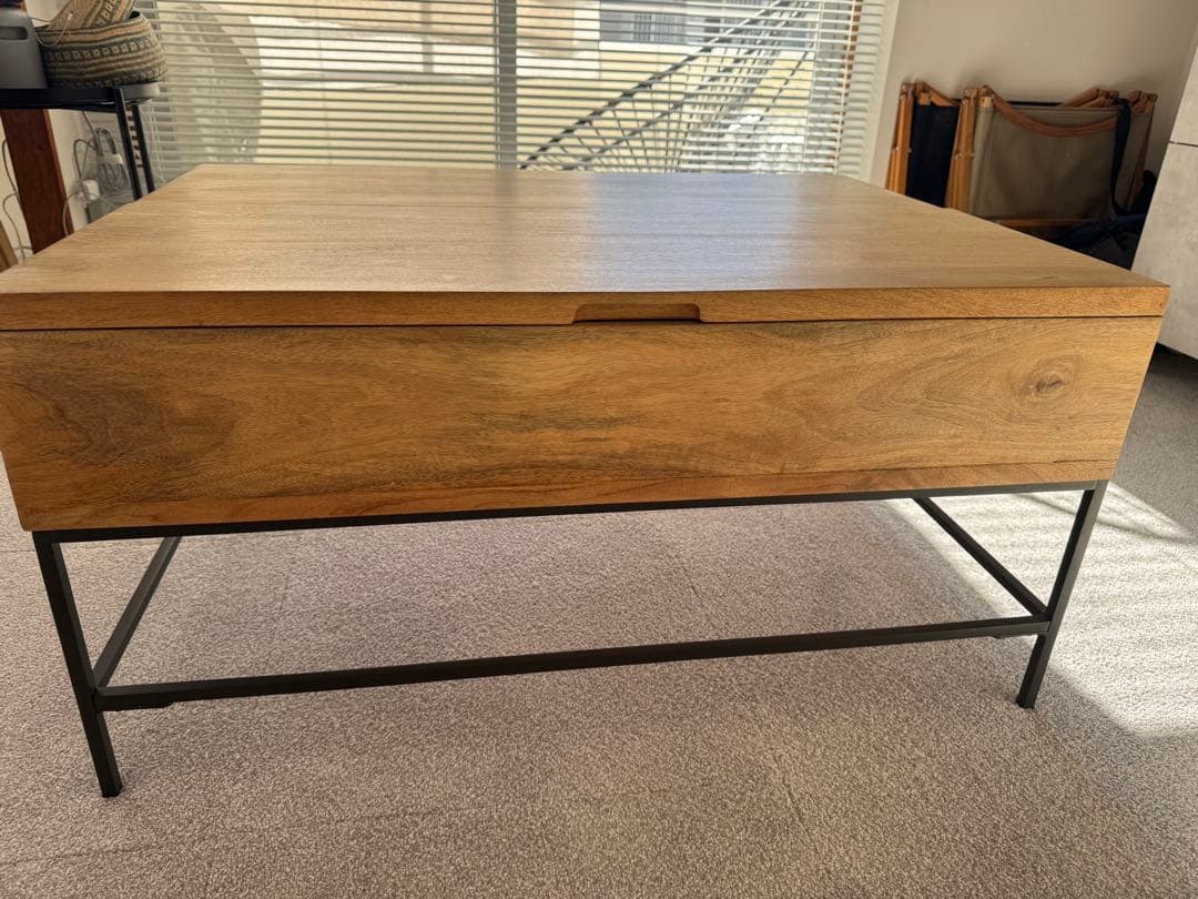 West Elm コーヒーテーブル　リフトトップ式