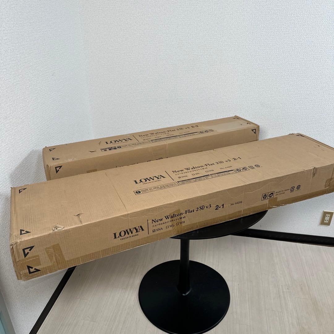 LOWYA ベッドフレーム ロータイプ ローベッド すのこ セミダブル　※i1