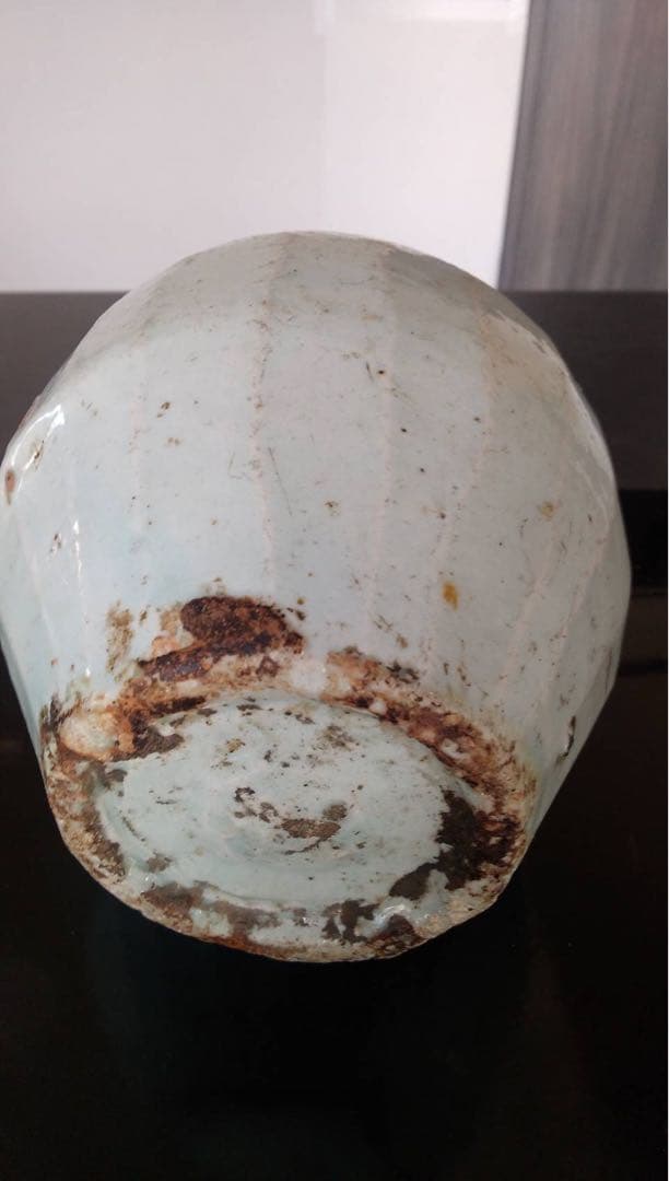 李朝　白磁　面取　朝鮮美術　韓国美術　古道具　古民芸