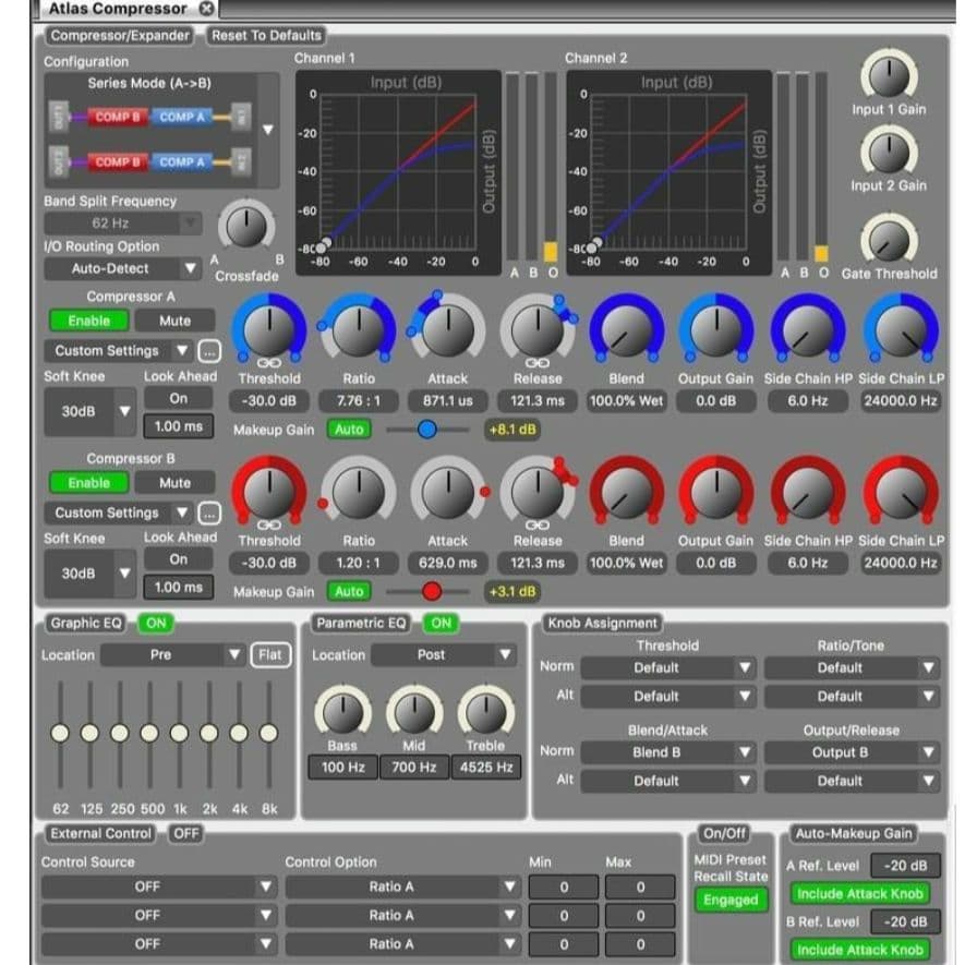 ギター SOURCE AUDIO SA252 Atlas Compressor