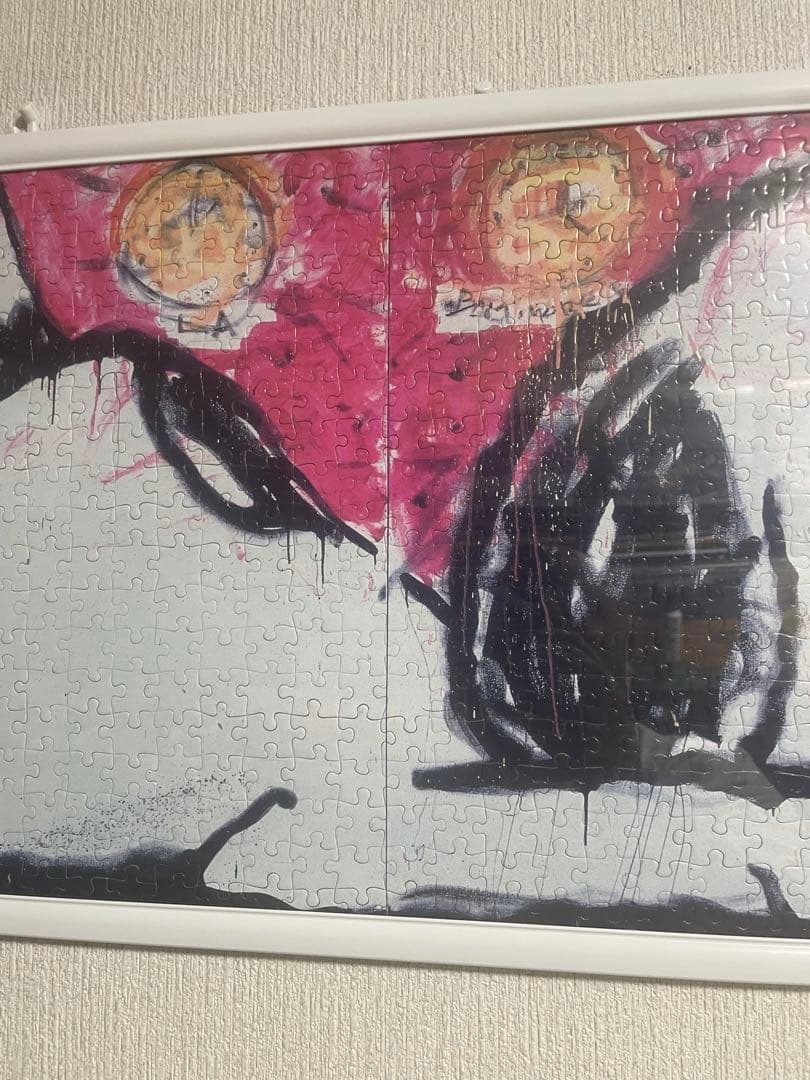 スヌーピー トムエバーハート パズル 額装 アートパネル 完成品 - メルカリ