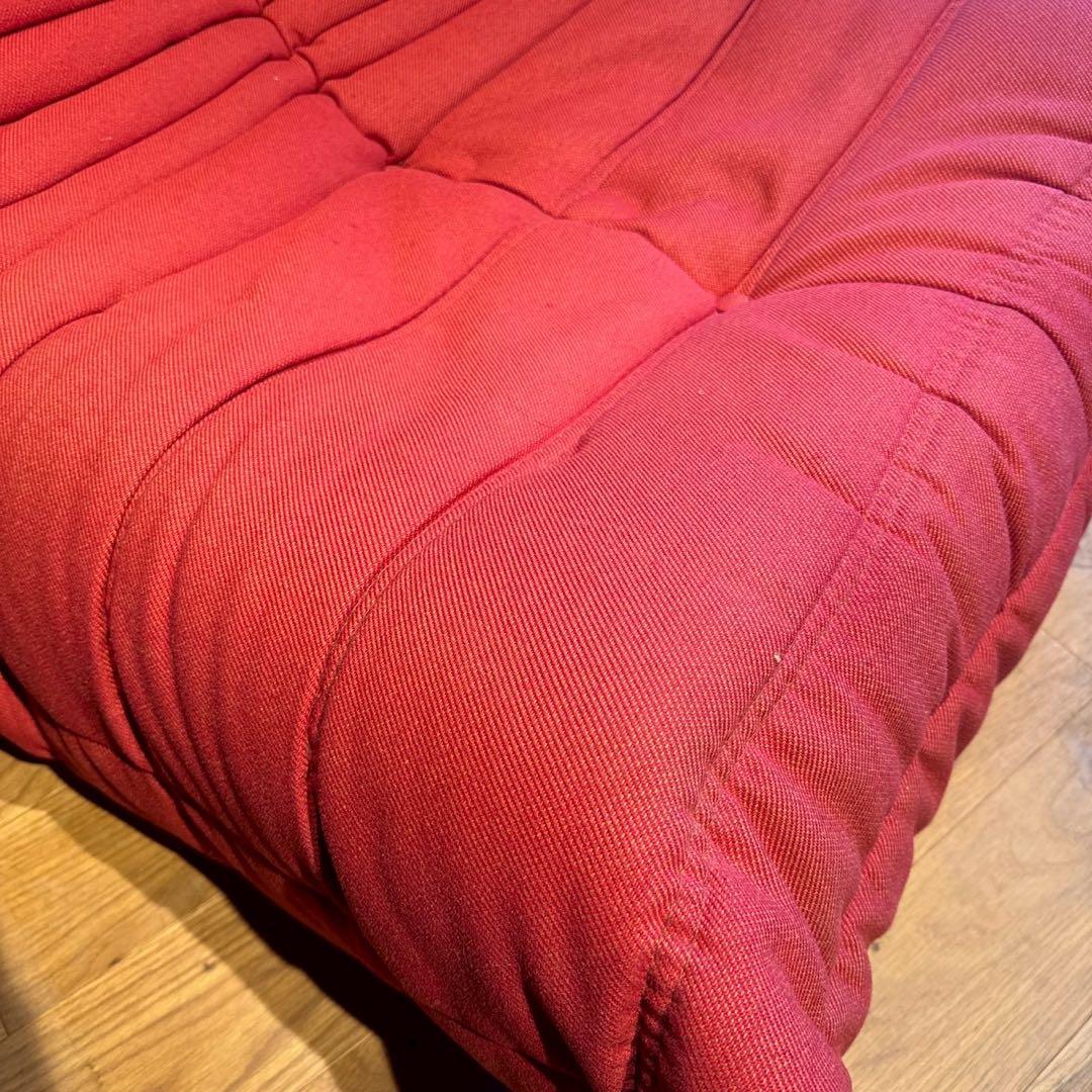【限定値下げ】ligne roset トーゴ レッド 1P / リーンロゼ
