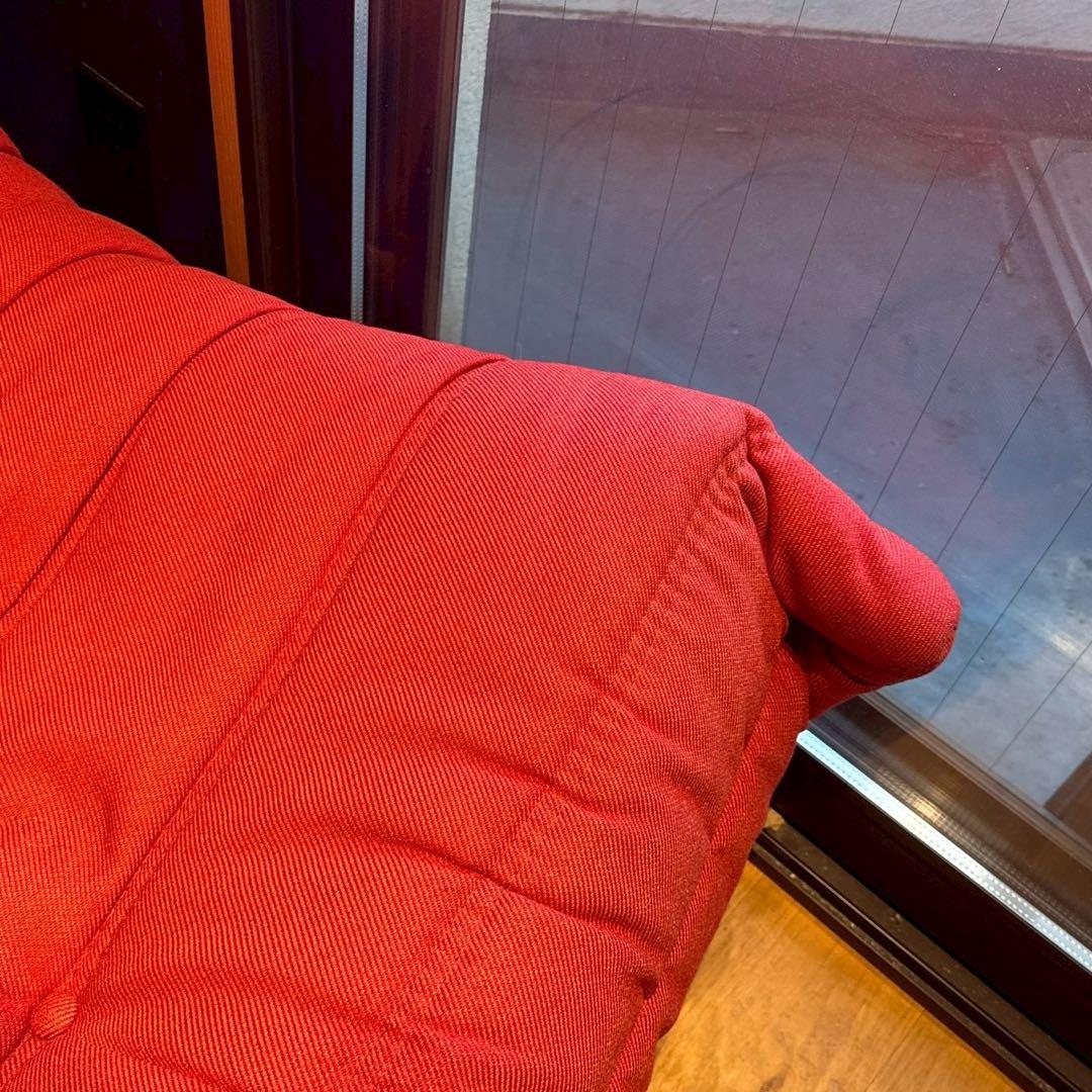 【限定値下げ】ligne roset トーゴ レッド 1P / リーンロゼ