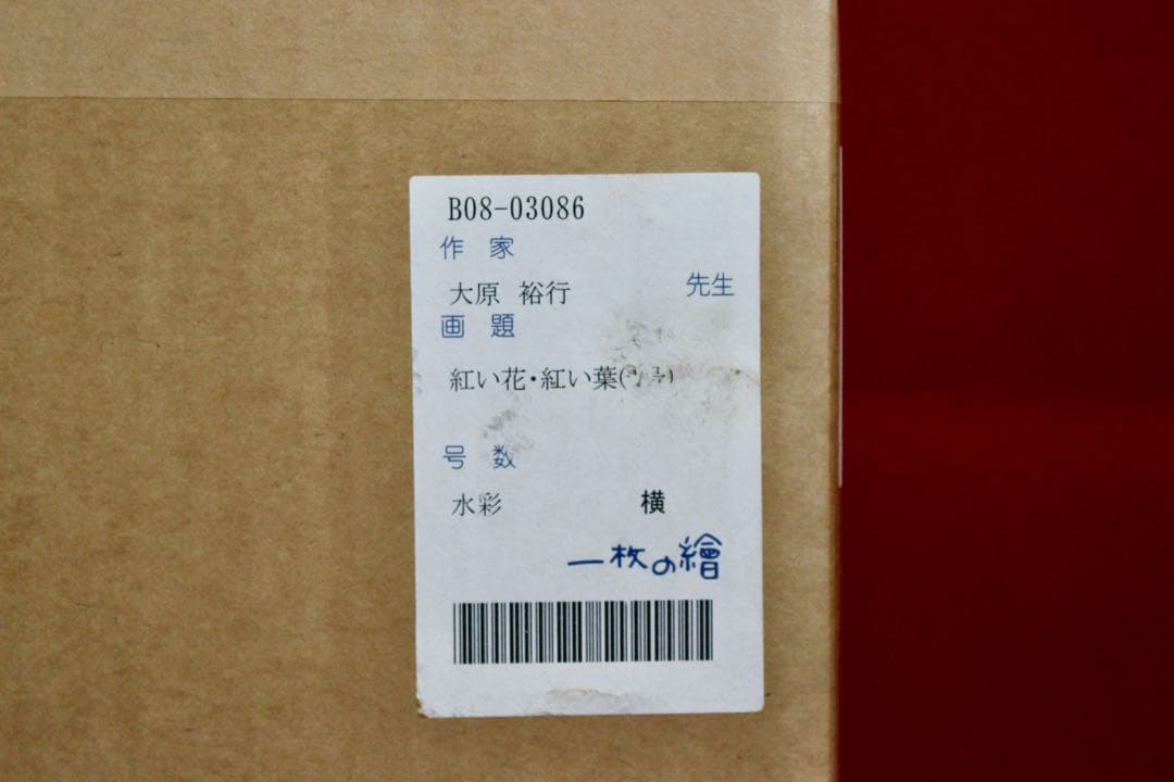花乙女コレクション【大原裕行 紅い花・紅い葉】購入金額より60％お
