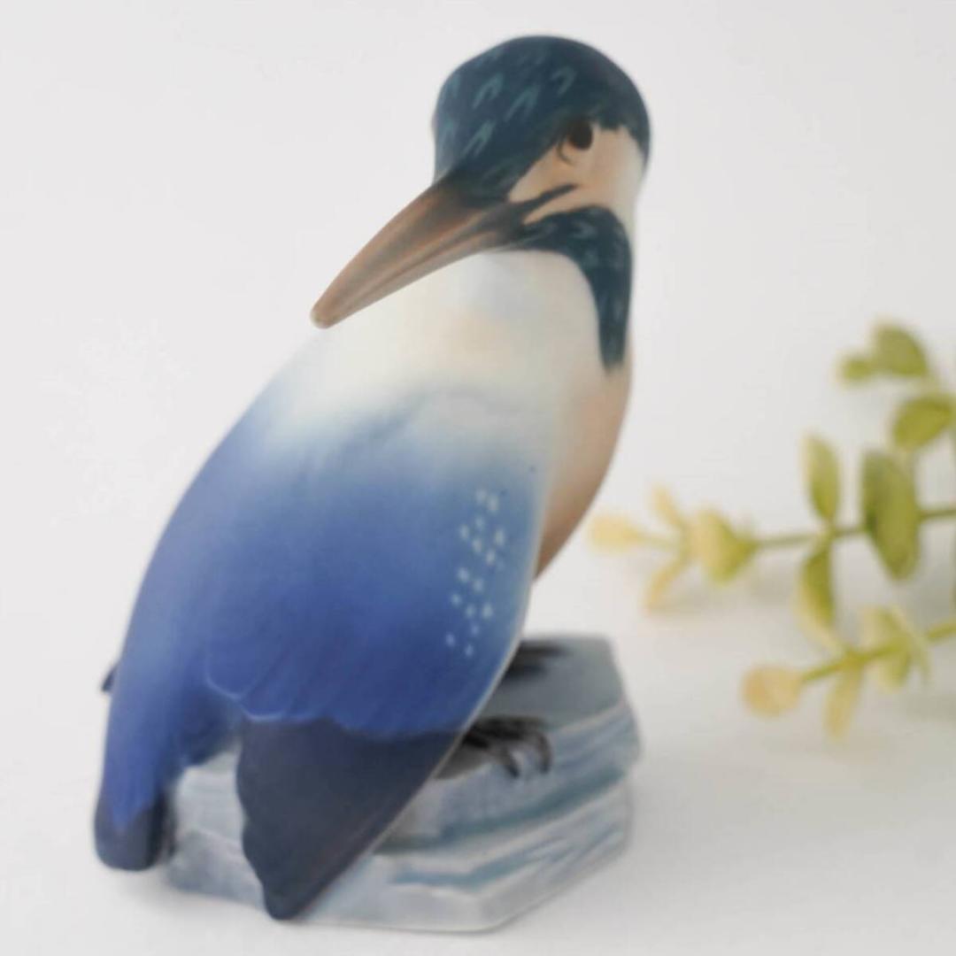 ビングオーグレンダール カワセミ 川蝉 鳥 フィギュリン