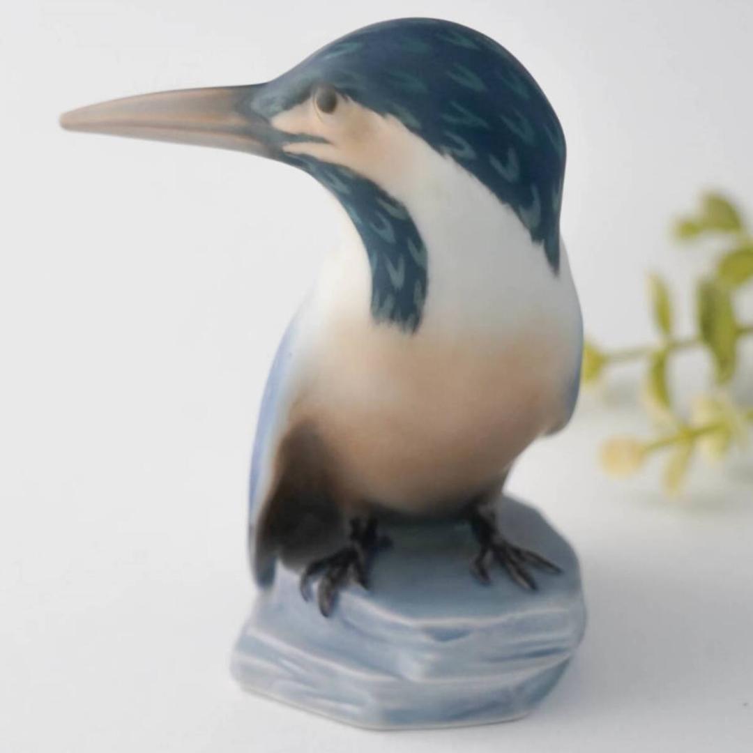 ビングオーグレンダール カワセミ 川蝉 鳥 フィギュリン