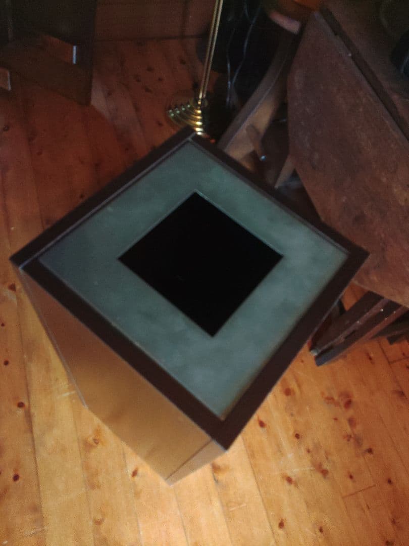 ダストボックス　ゴミ箱　業務用　大型　アイアン　ウッド