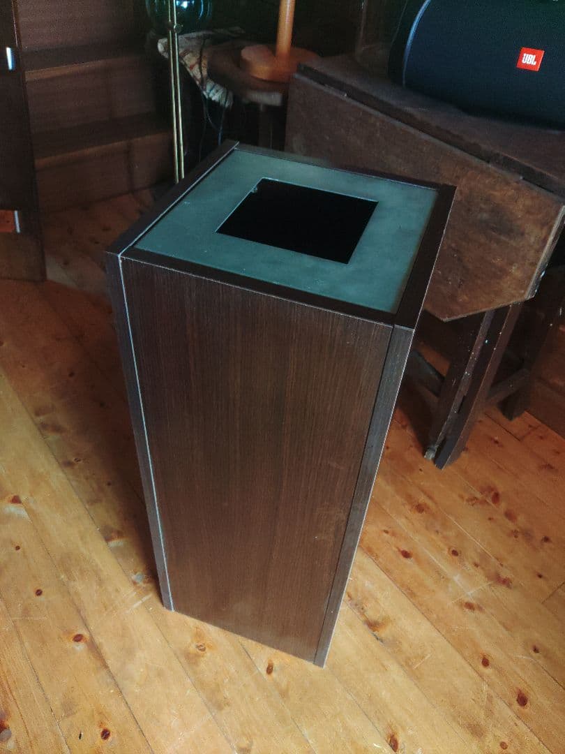 ダストボックス　ゴミ箱　業務用　大型　アイアン　ウッド