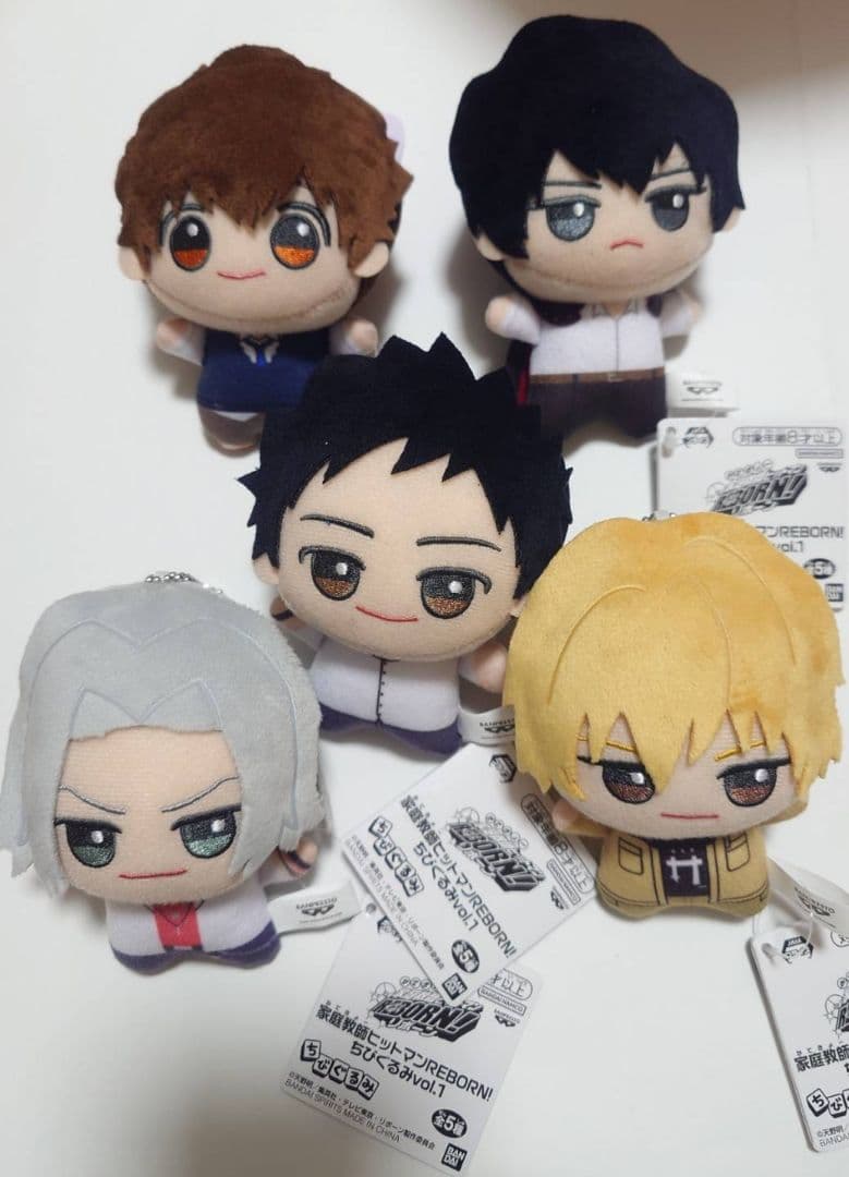 家庭教師ヒットマンREBORN! ちびぐるみvol.1〜2　全10種セット