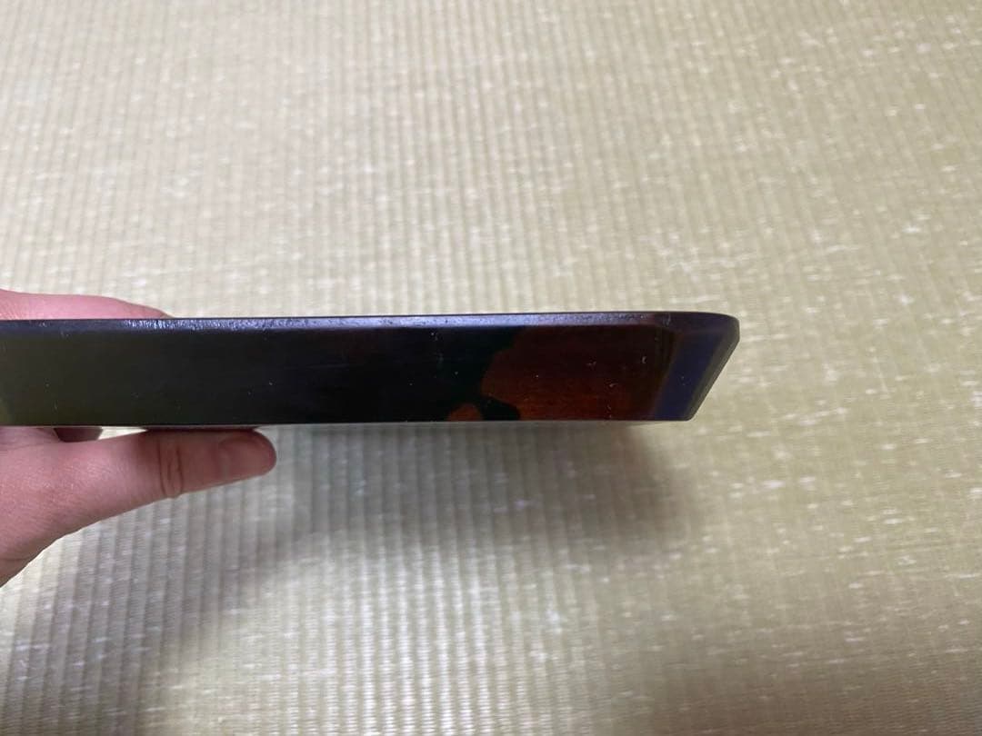 輪島塗 祝議盆 3枚セット 蔦 蔦紋 Amazon.co.jp: 広蓋 尺3寸 家紋