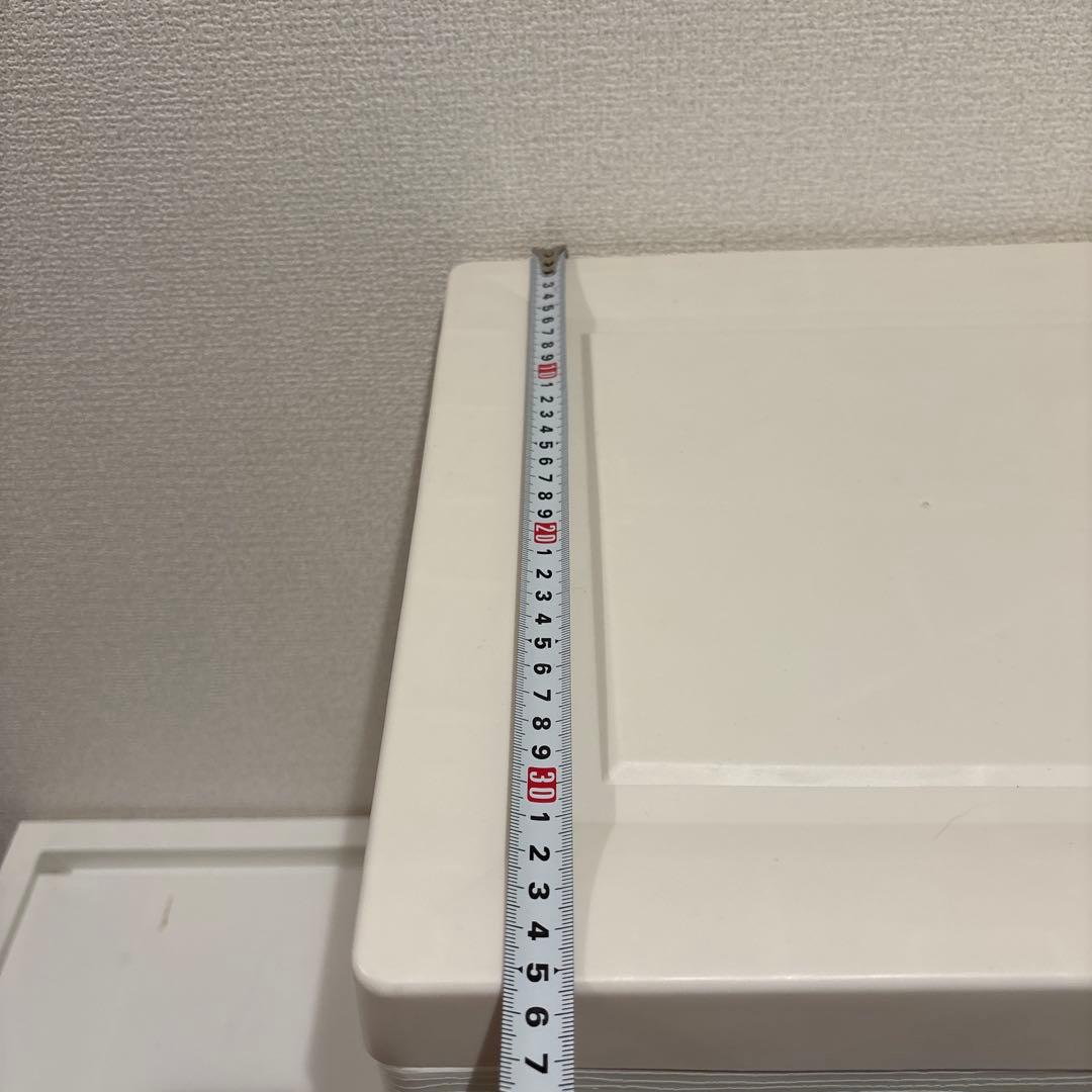 たのメル便送料込】オフホワイト 5段チェスト プラスチック製 キッズ