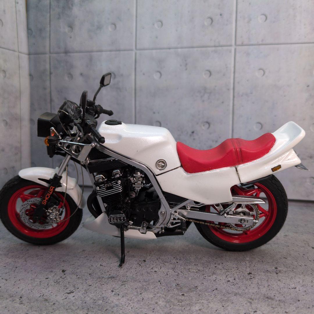 タミヤ製1/12ホンダCBR400Fプラモデル完成品 - メルカリ