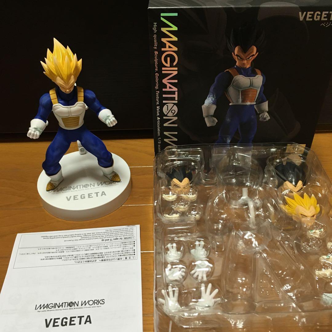 【美品】IMAGINATION WORKS ドラゴンボール ベジータ フィギュア