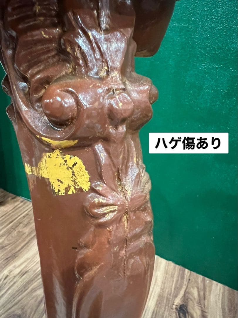 大理石 猫脚 花台 インテリア 当時物 昭和レトロ アンティーク サイドテーブ