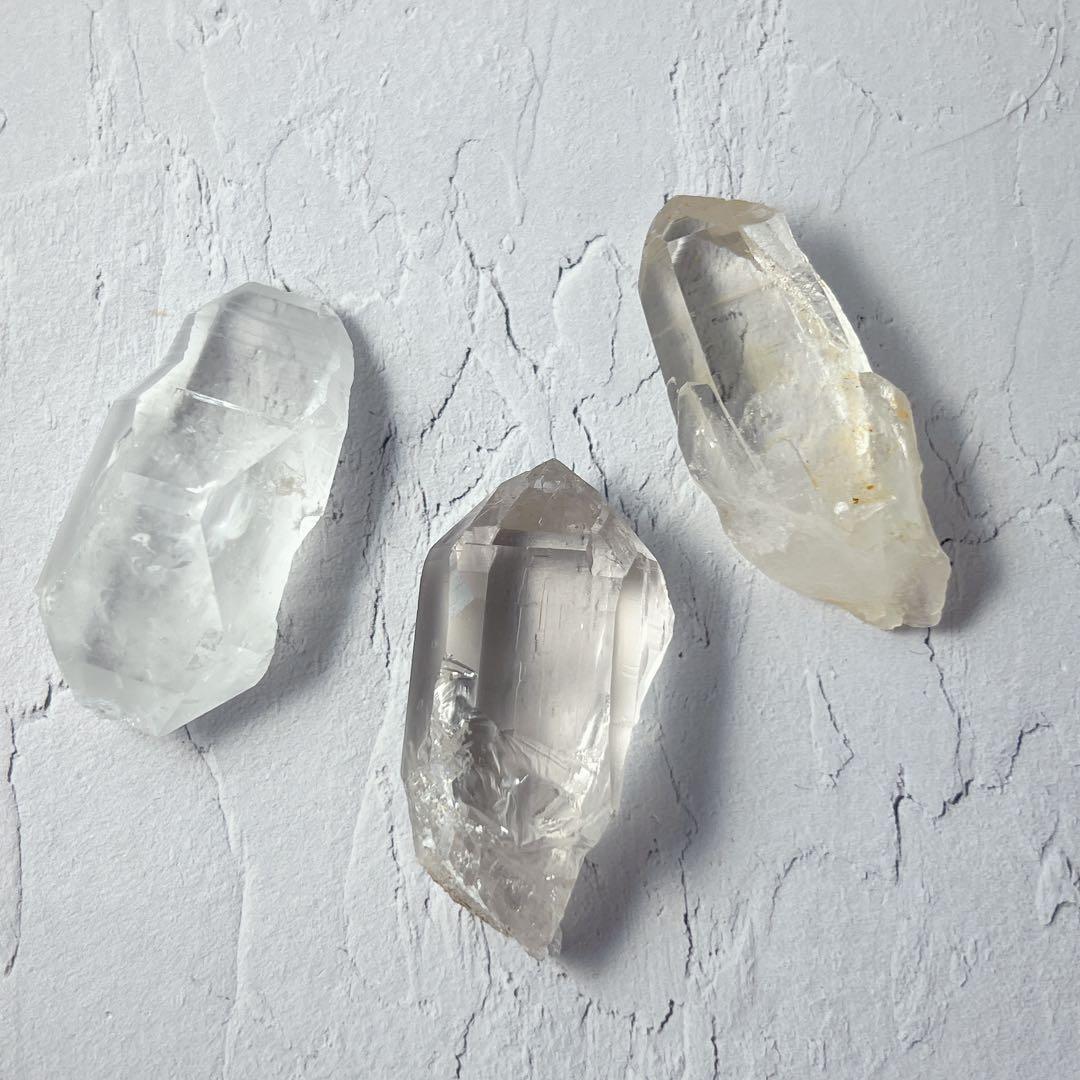 天然石 レムリアンシード＆ガネーシュヒマール3点セット