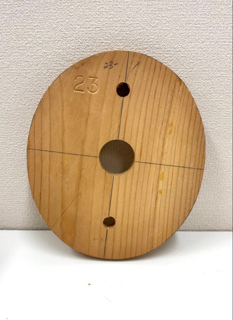 帽子木型ベン付き23インチ(58.42cm) フリーフォーム　手加減　バルサ材