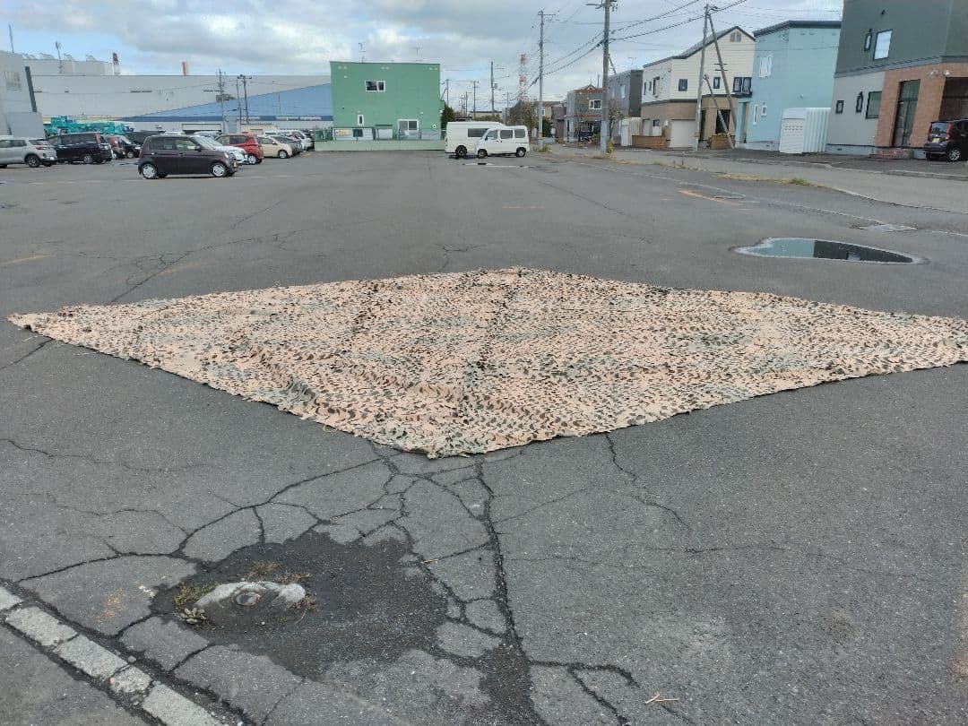 米軍 偽装網 ULCANS ウルカンズ ひし形 バラキュー