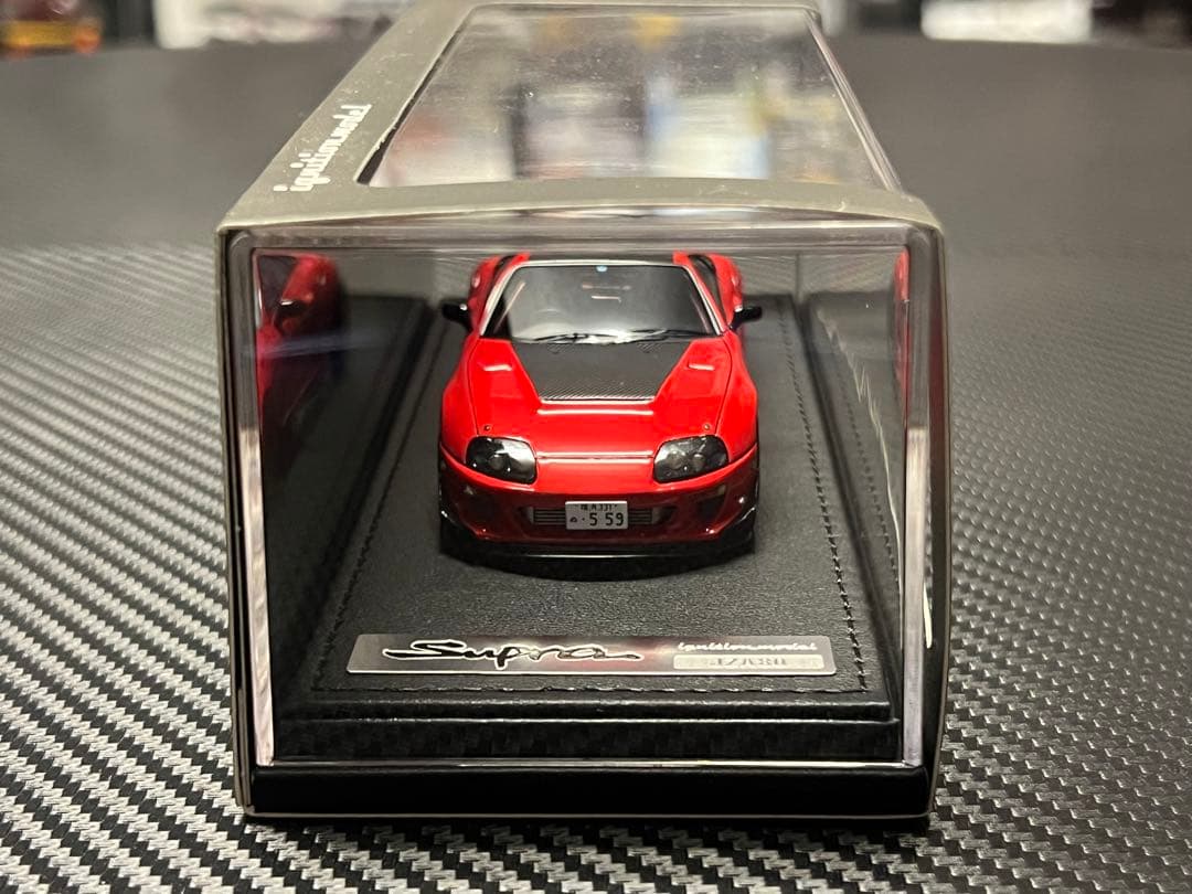 ignition model Ridox gスープラ 赤 1/43