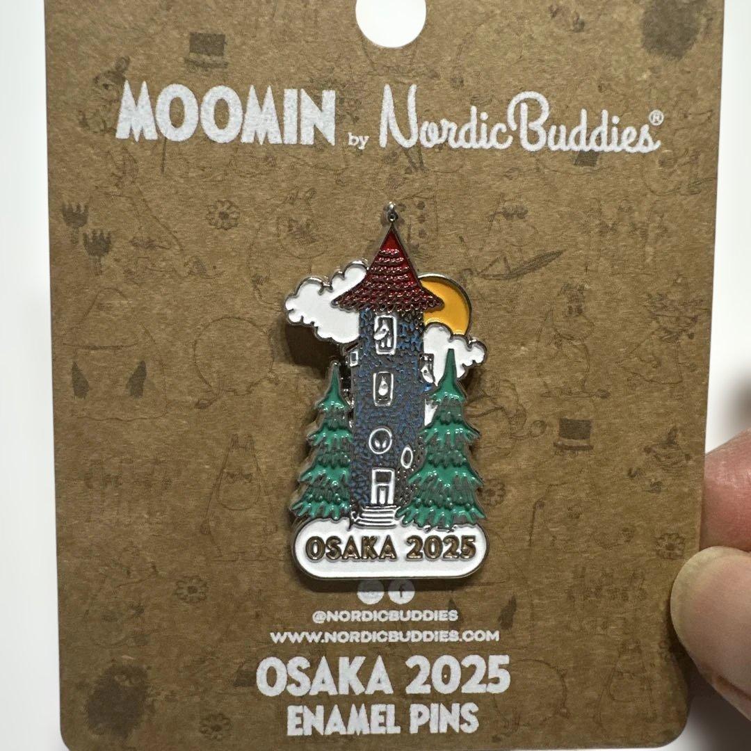 大阪万博 EXPO OSAKA 2025 ピンバッチ 会場限定 北欧館 ムーミン