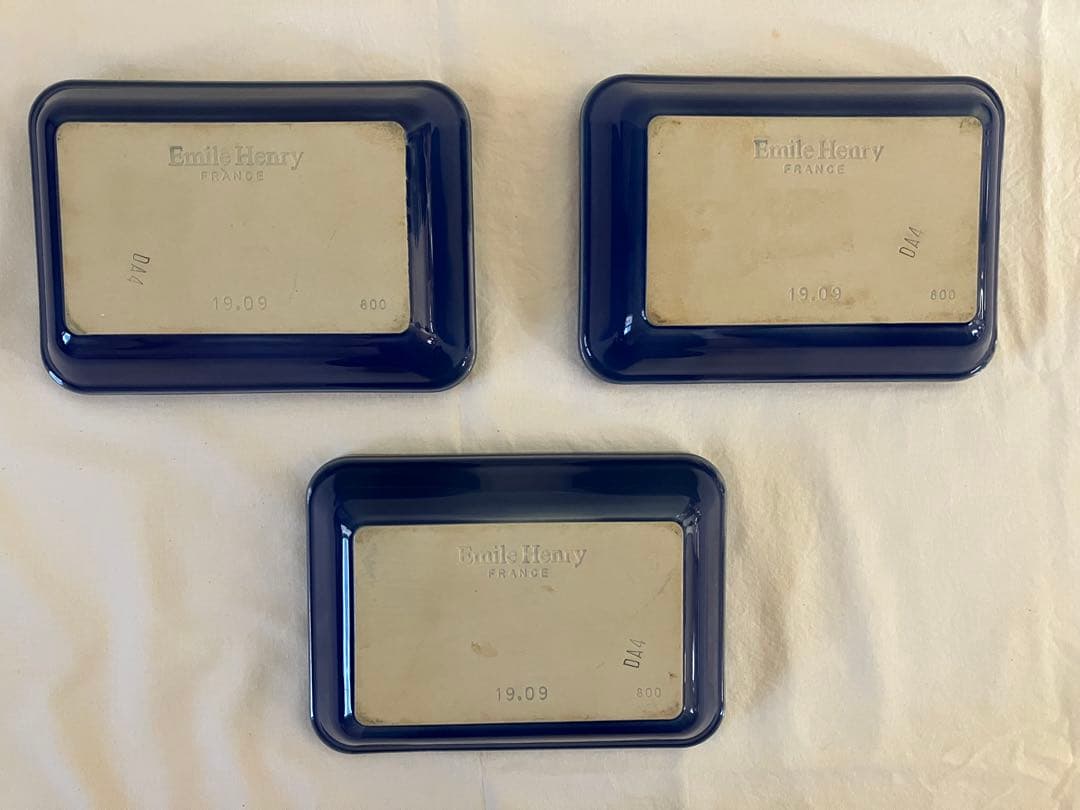 Emile Henry エミールアンリ　ベーキング皿　耐熱　グラタン皿　角皿