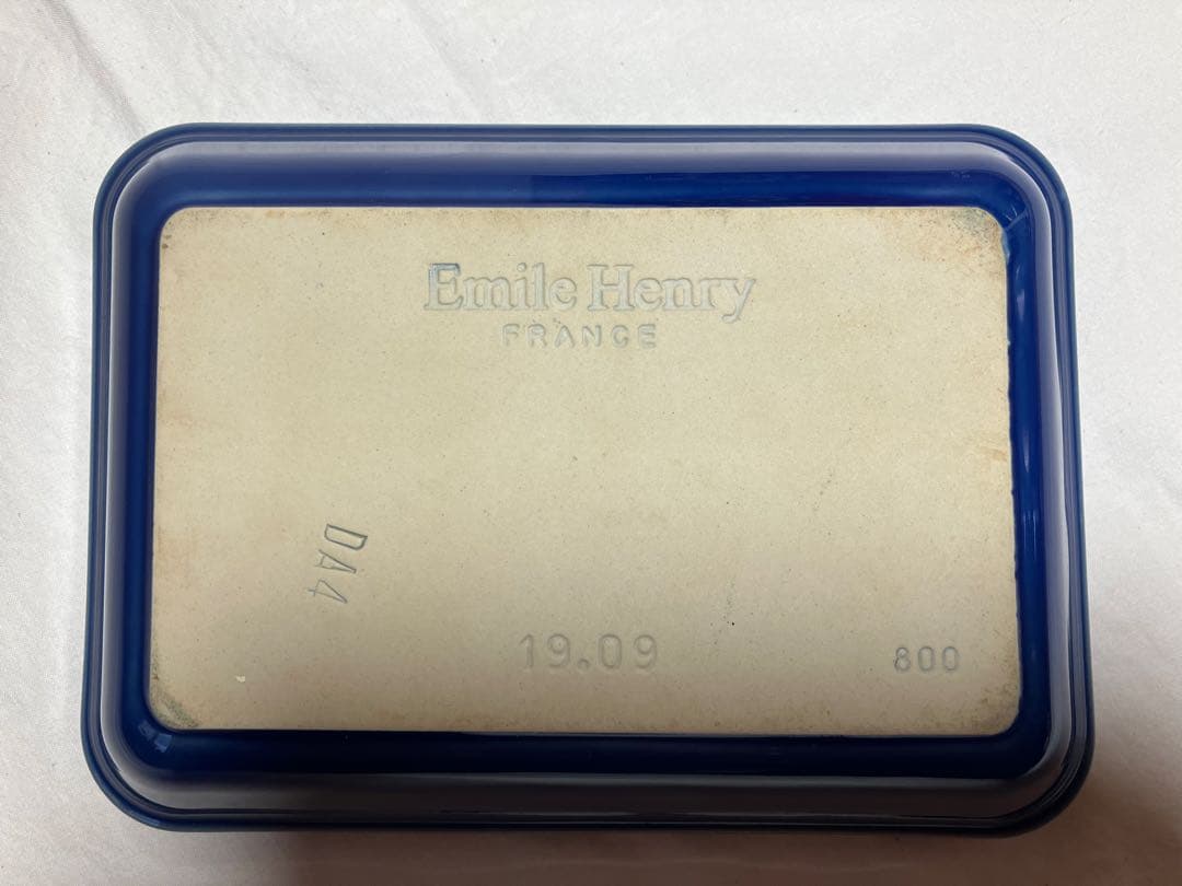 Emile Henry エミールアンリ　ベーキング皿　耐熱　グラタン皿　角皿