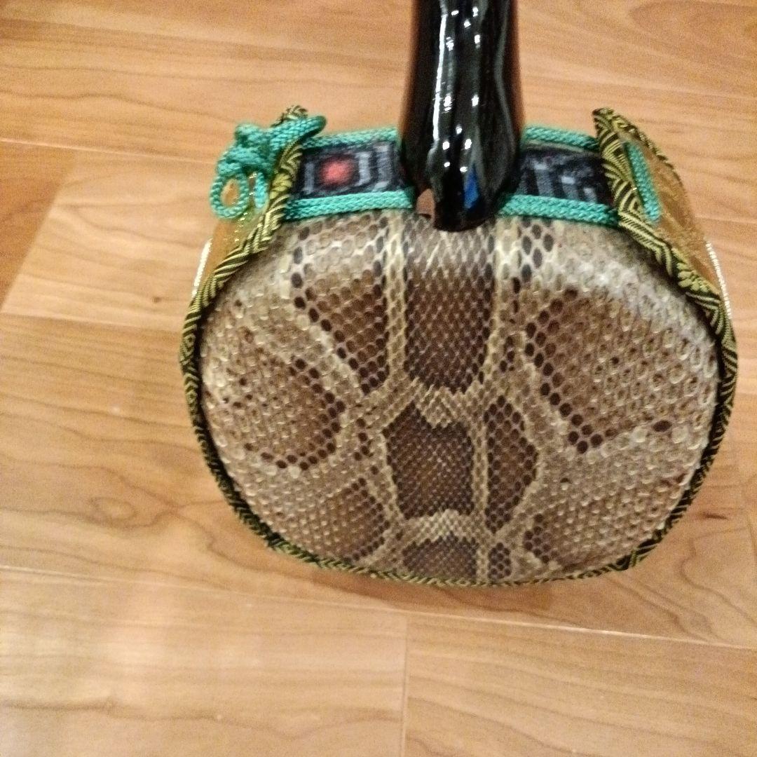 三線 本皮 蛇皮　 沖縄三線
