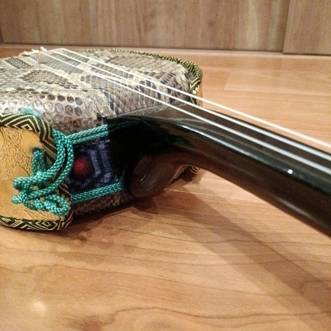 三線 本皮 蛇皮　 沖縄三線