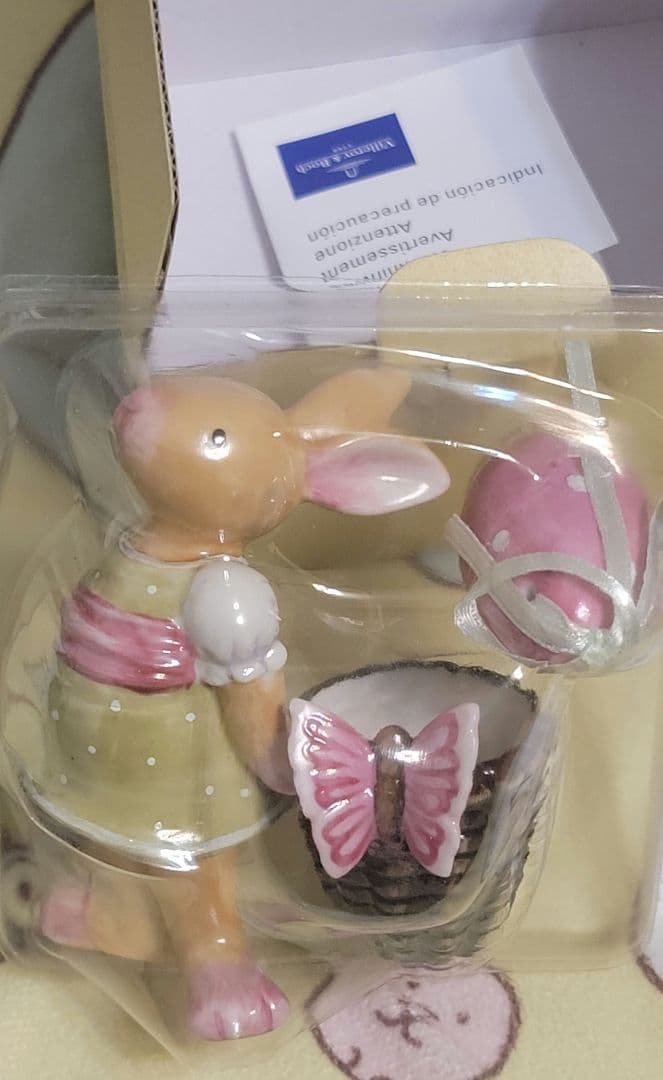 新品 Villeroy & Boch ビレロイ&ボッホ 陶器 小物 ウサギ